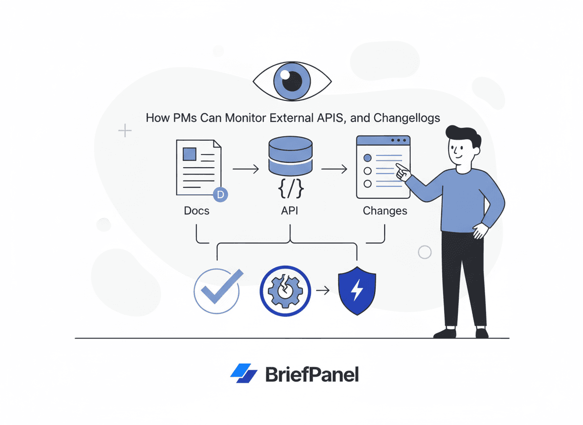 How PMs Can Monitor External Docs, APIs, and Changelogs (and Catch Breaking Changes Early)